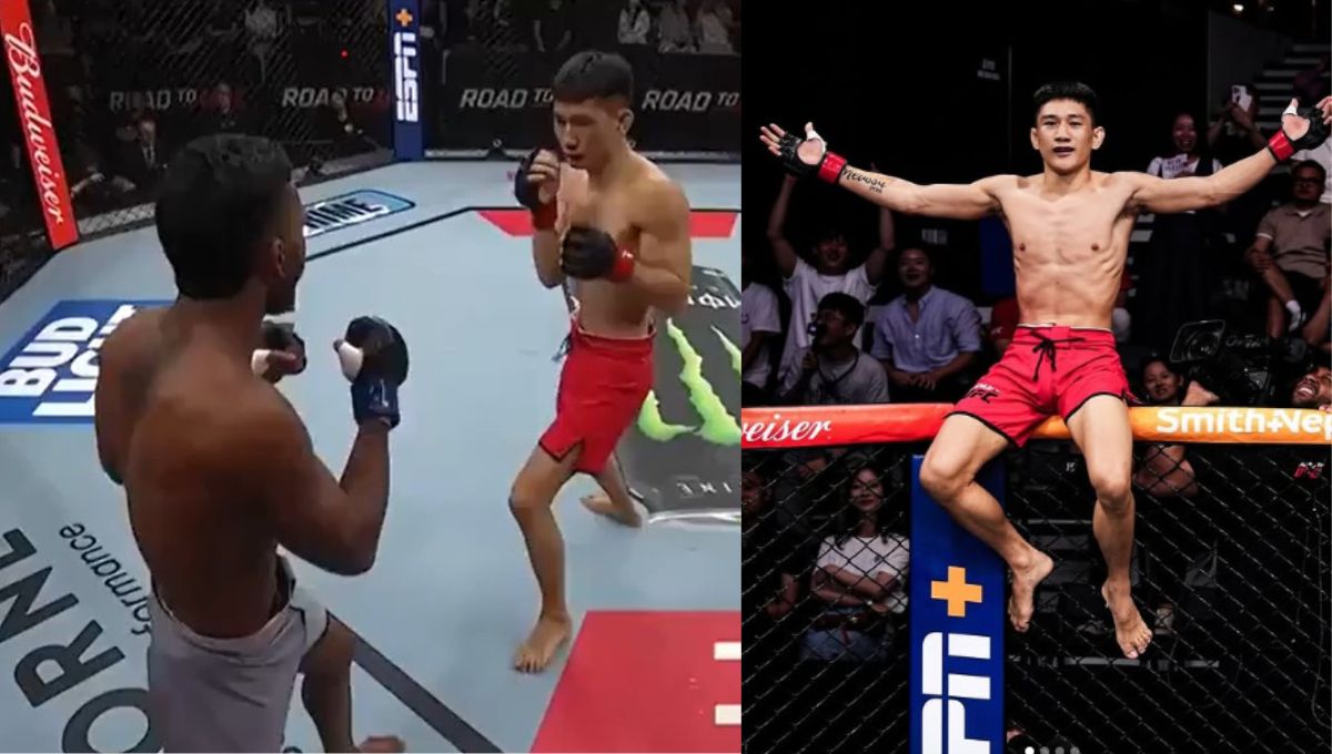 Mridul Saikia KO'd by Agulali in Road To UFC