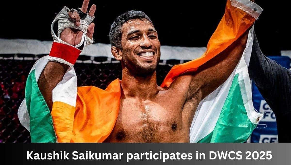 Kaushik-Saikumar- Becomes-First-Indian--To-Participates-in-DWCS-2025
